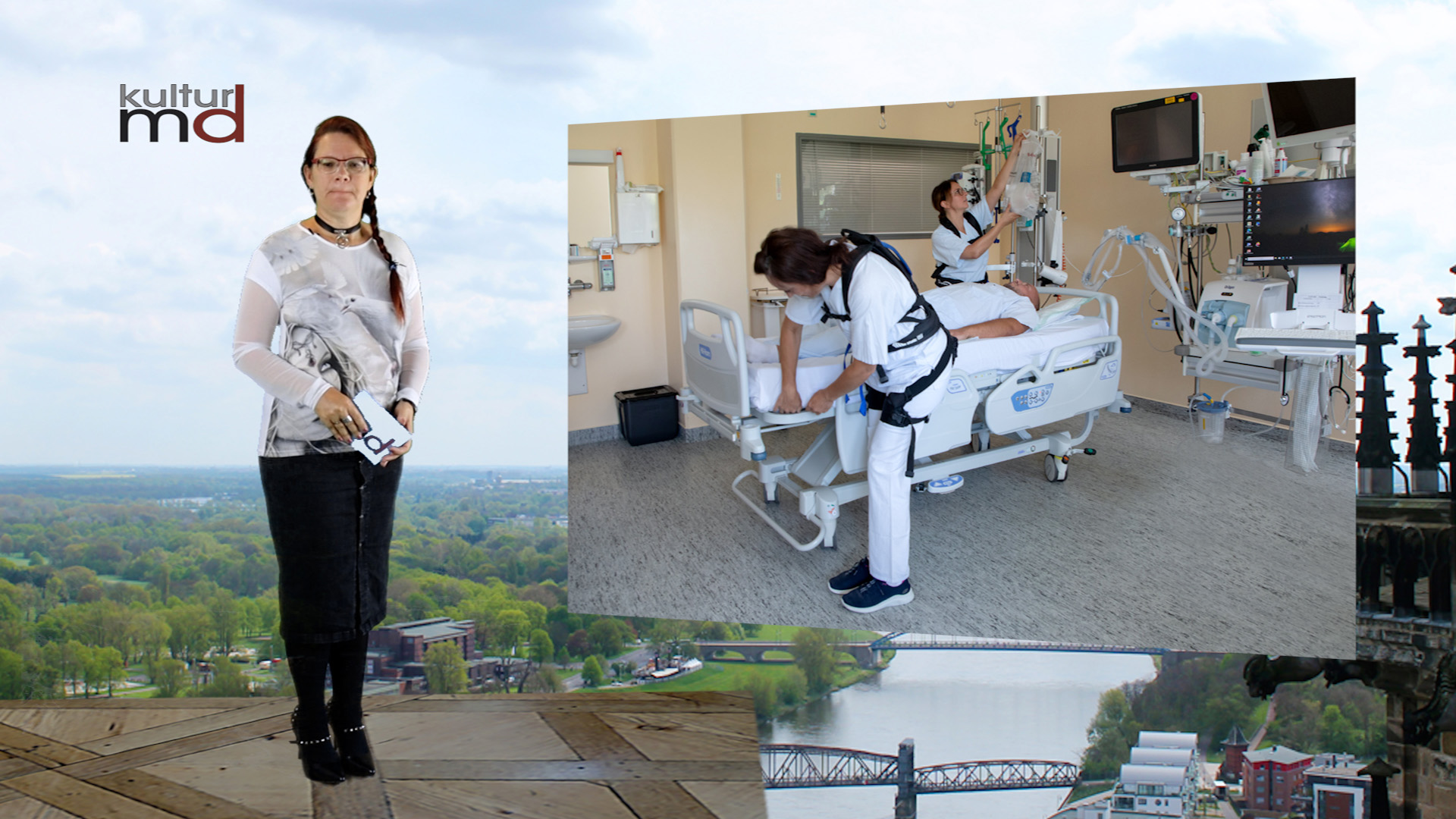 Hightech für gesunde Pflege – Universitätsmedizin Magdeburg erprobt Exoskelette