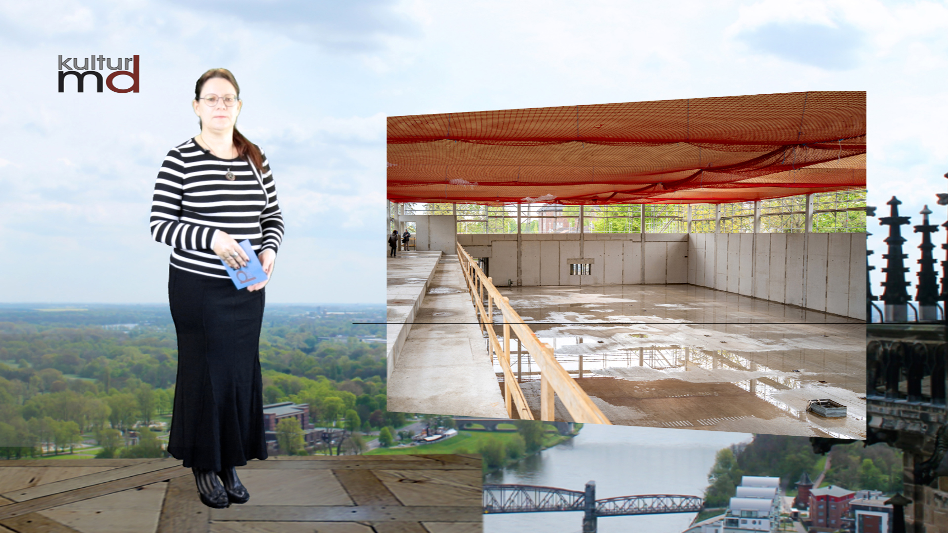 Richtfest für Multifunktionshalle in Neue Neustadt