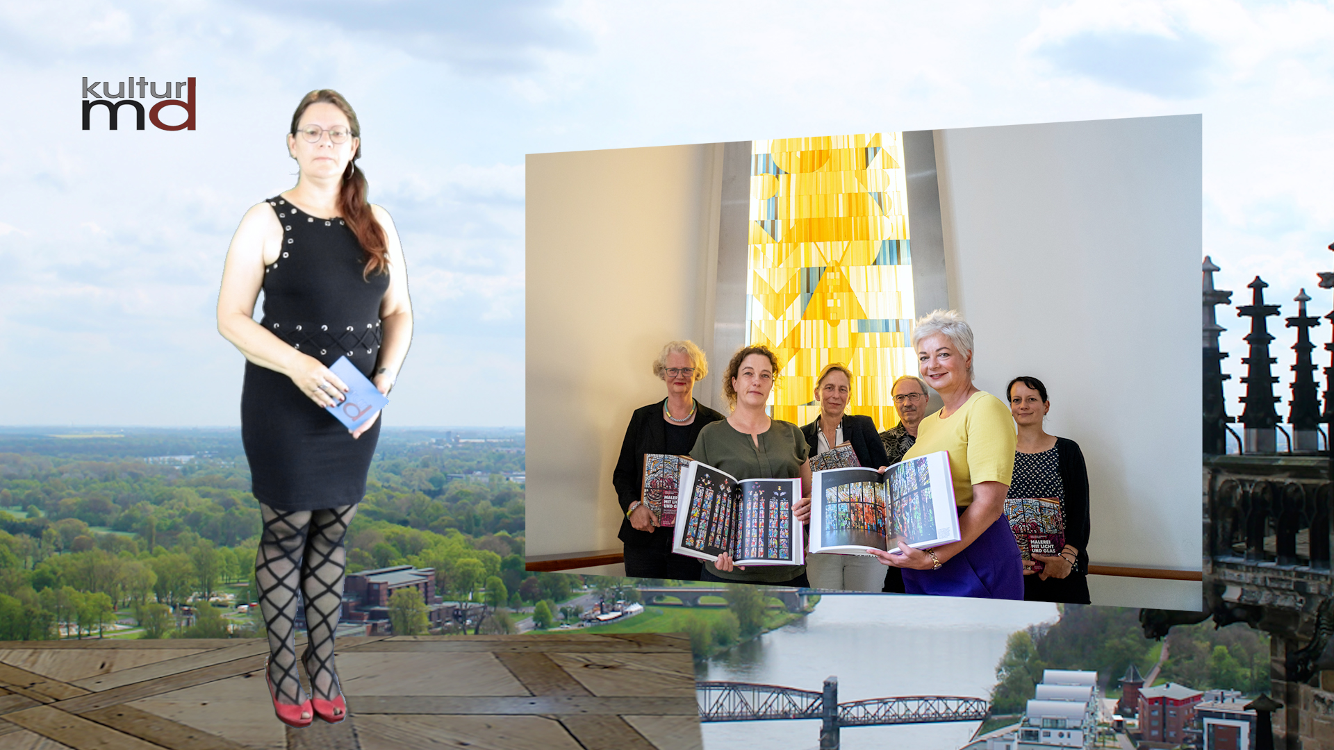 Buch über Magdeburger Glasgestaltung an Bauwerken