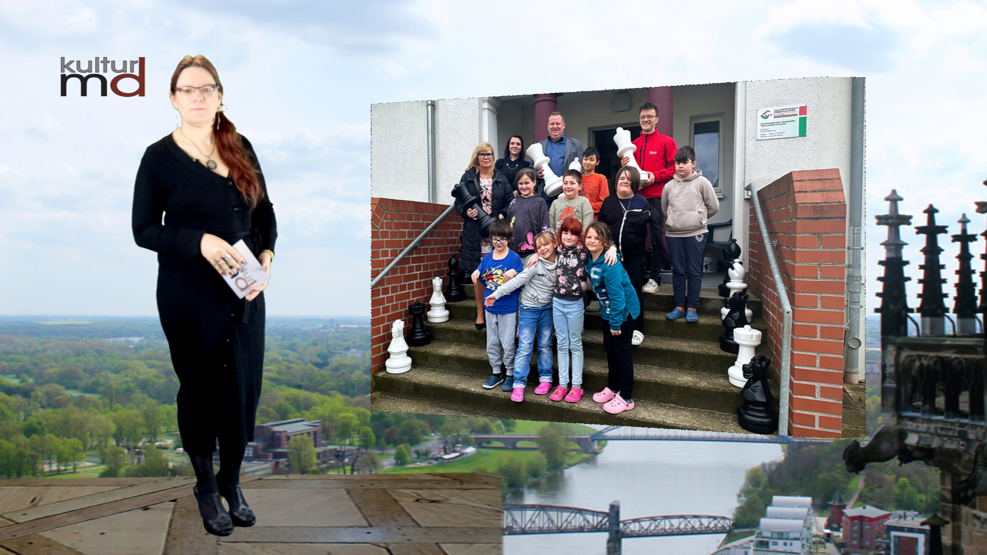 Riesen-Schachspiel für Olvensteder Schelme