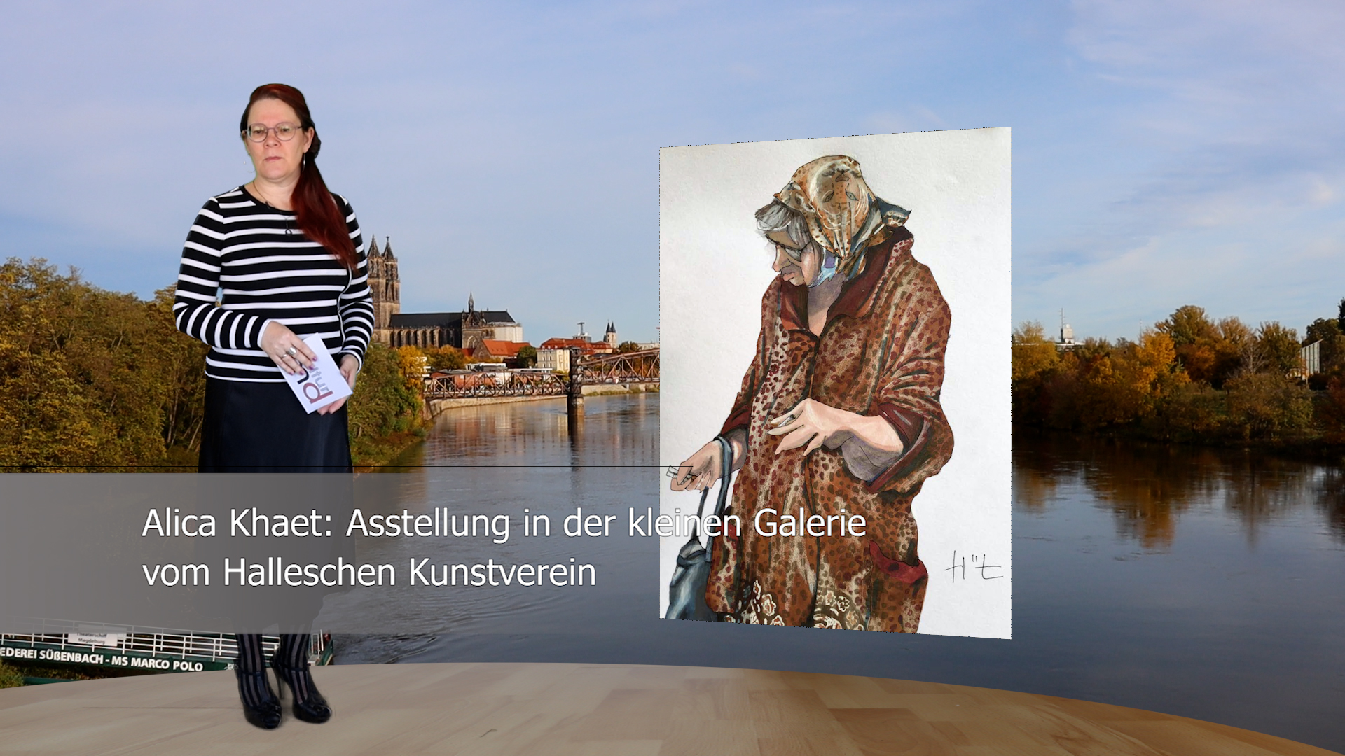 18.10.24: Alica Khaet: Asstellung in der kleinen Galerie vom Halleschen Kunstverein 