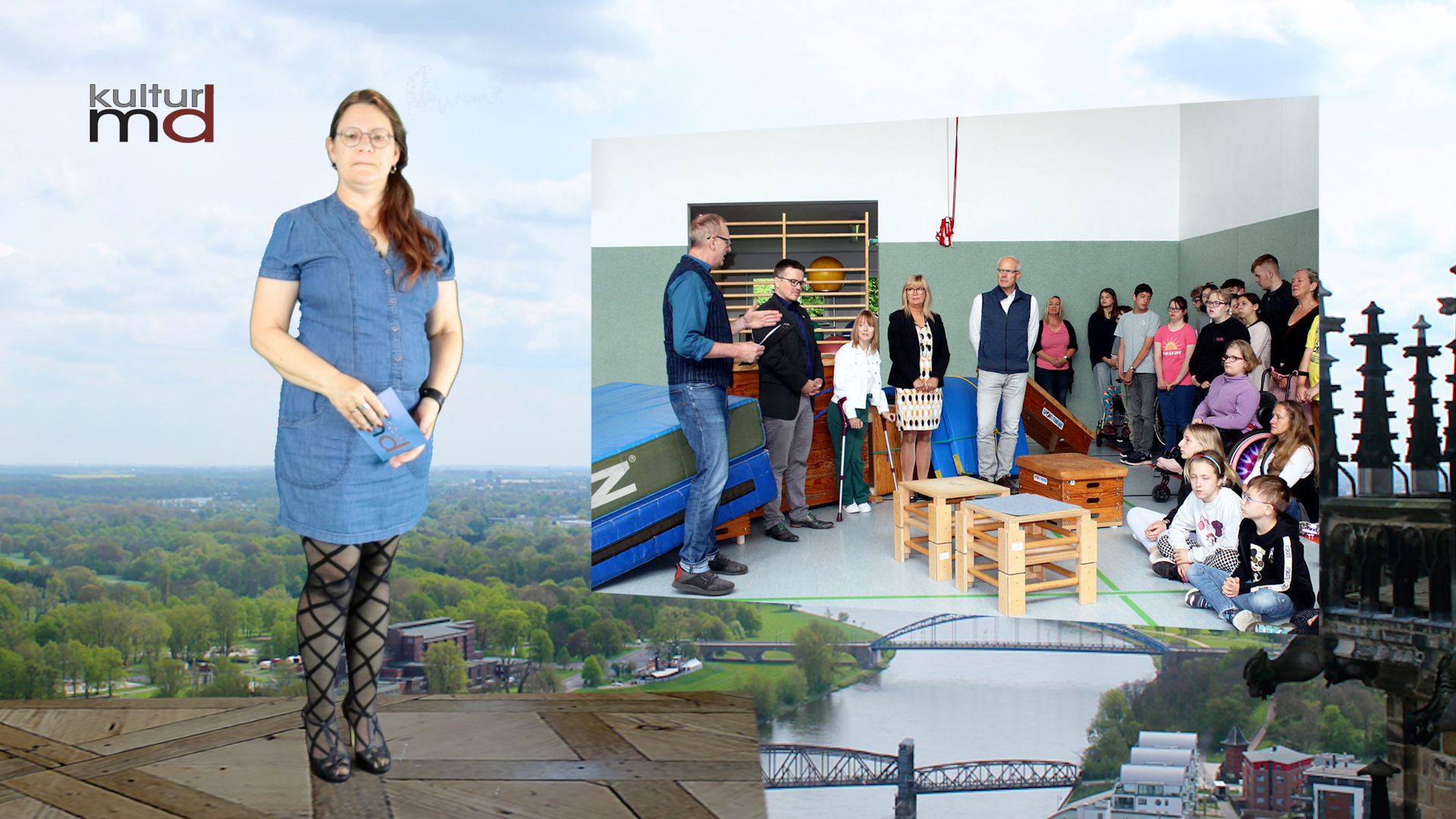 Förderschulkinder testen Bewegungslandschaften