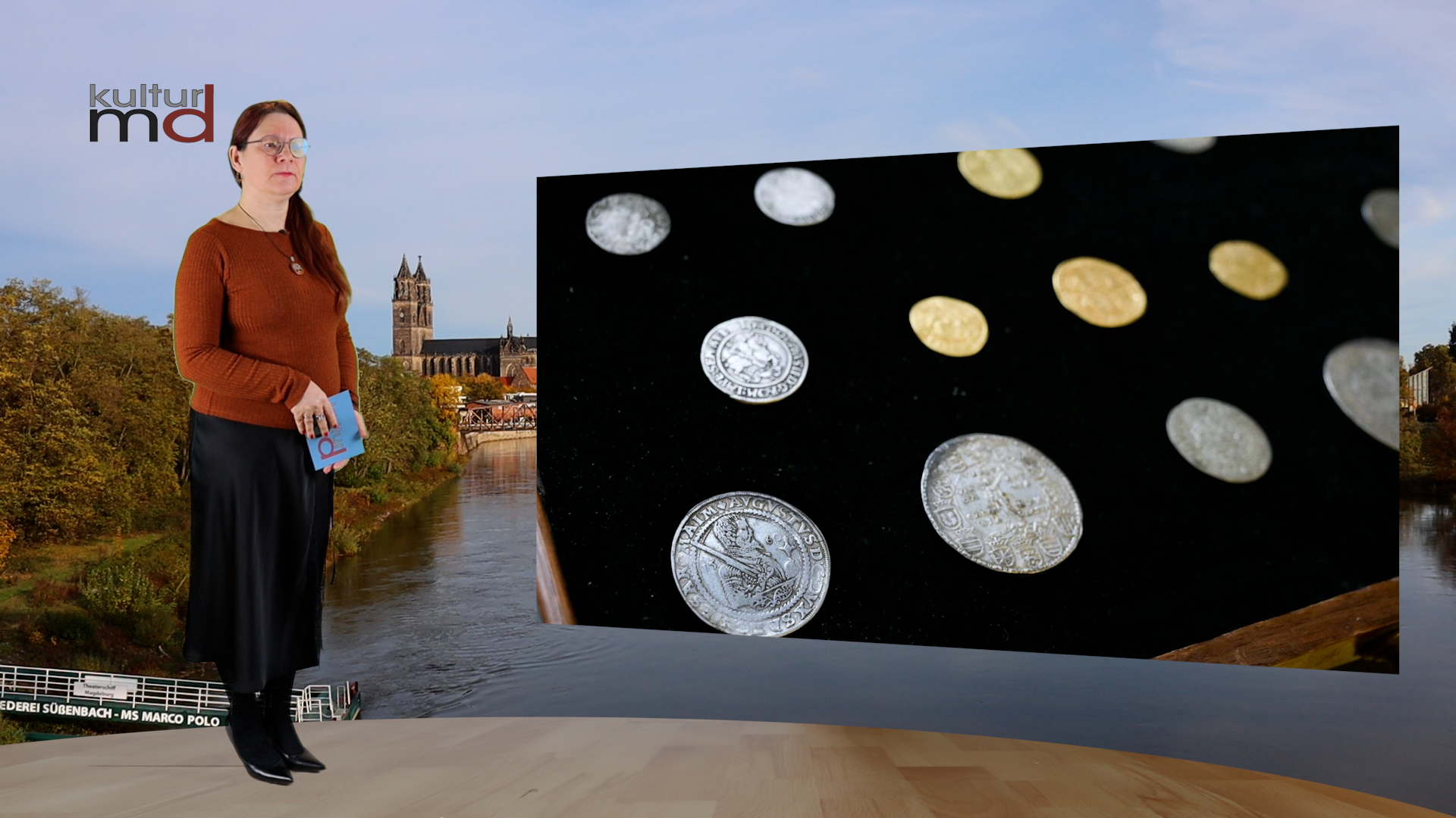 28.11.24: Münzschatz aus Eisleben an Kulturstiftung Sachsen-Anhalt übergeben