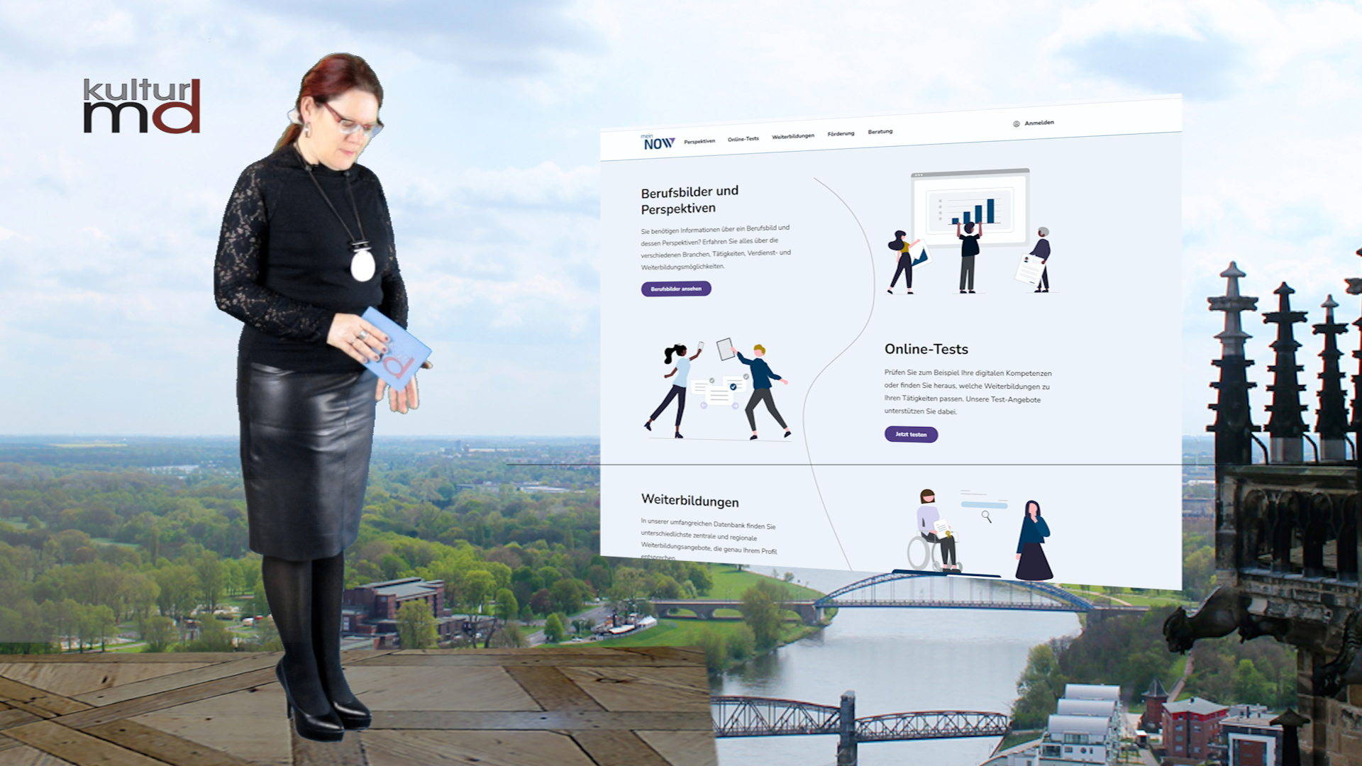 Start des Weiterbildungsportals „mein NOW“