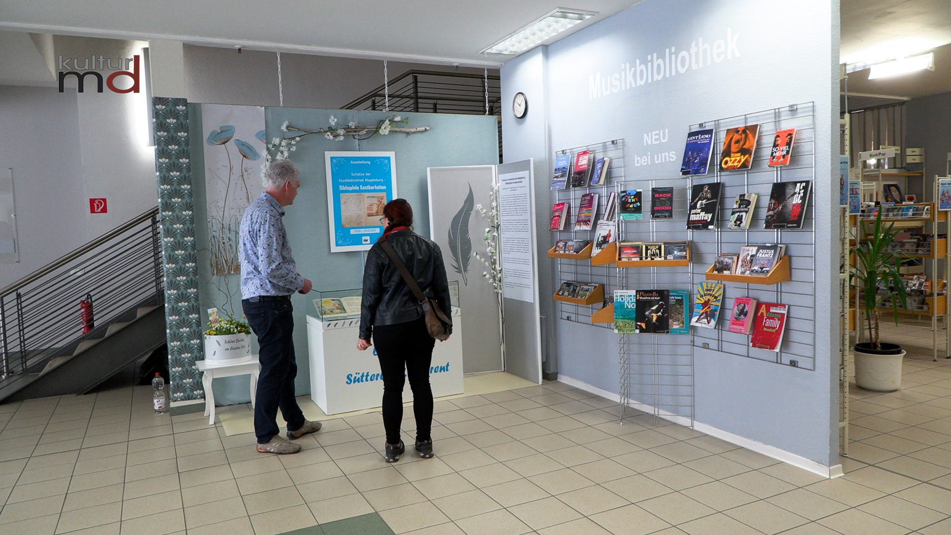 16.04.25: Bibliophile Kostbarkeiten, Sonderausstellung in der Stadtbibliothek zum 500  Jubiläum