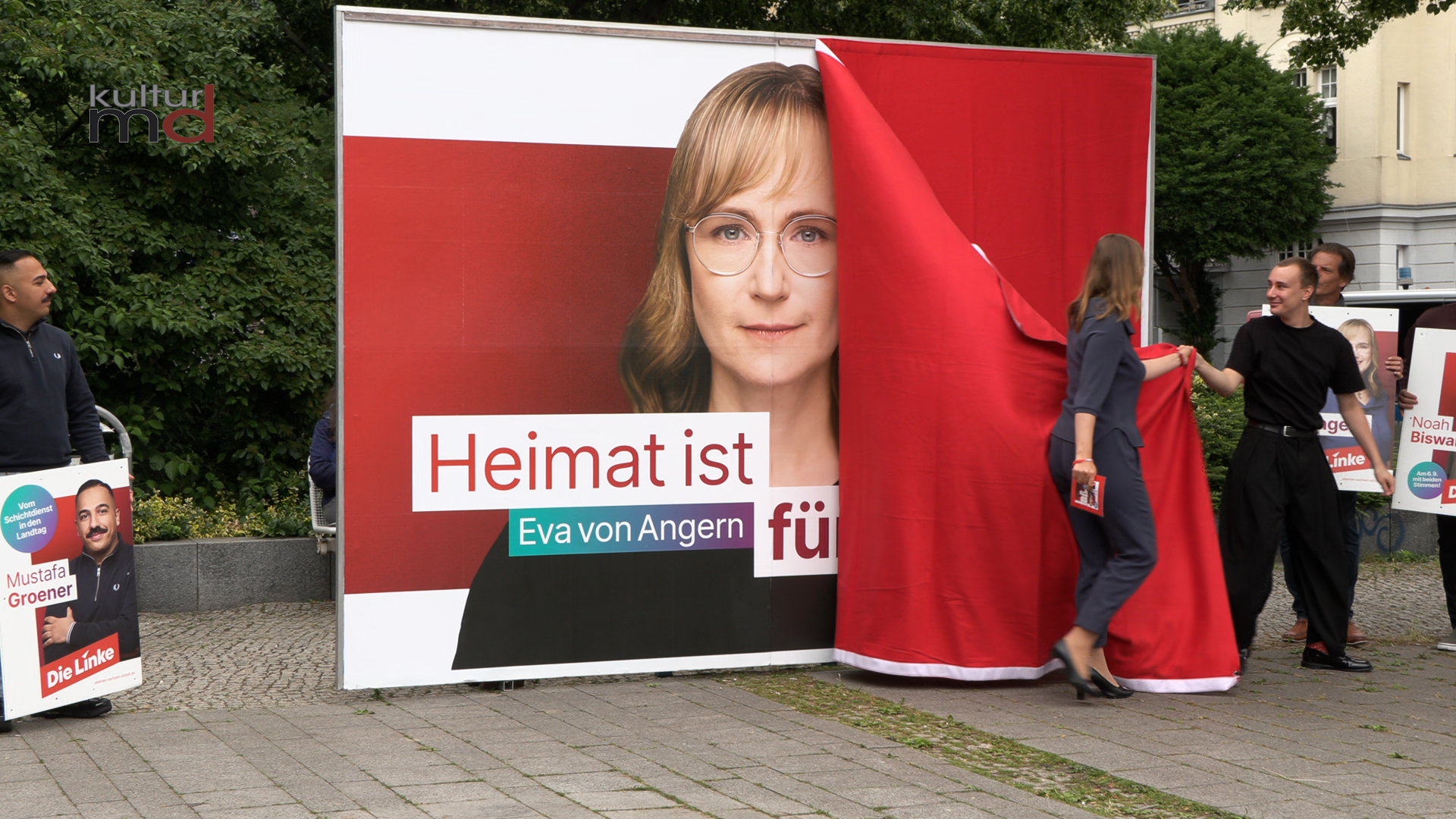15.06.26: DIELINKE Kampagnenstartstart Landtagswahl Sachsen-Anhalt