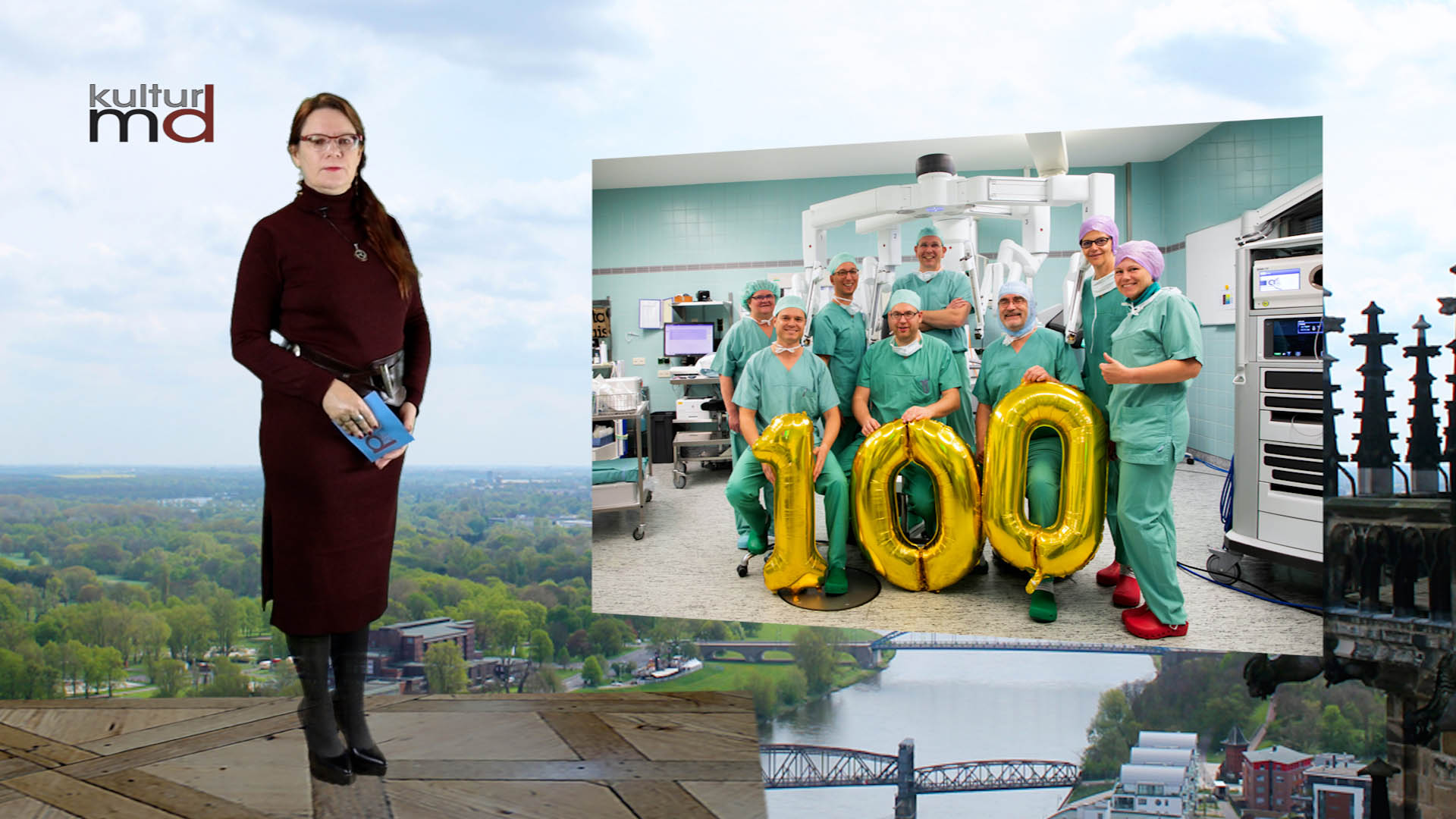 100. Brustkorboperation mit dem Operationsroboter an der Universitätsmedizin Magdeburg