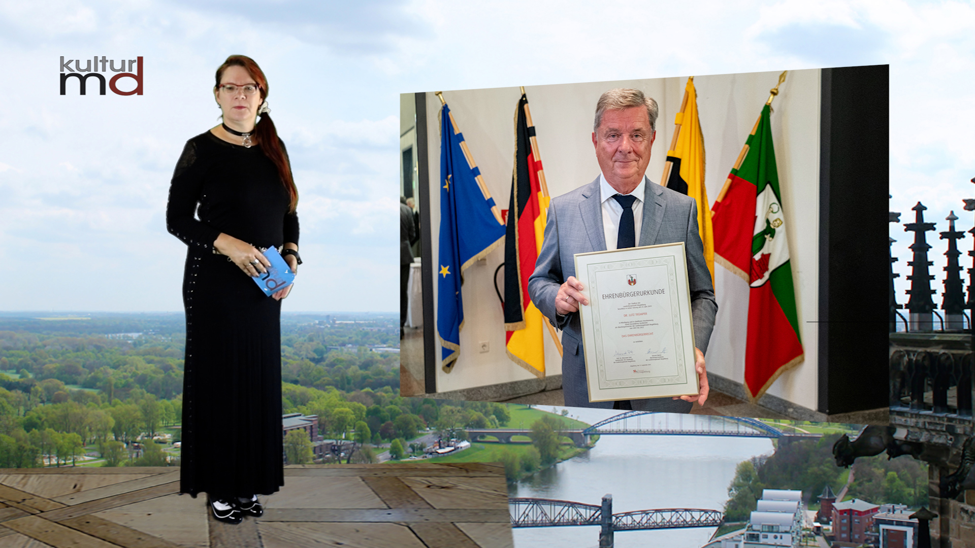 Alt-Oberbürmeister Dr. Lutz Trümper ist Ehrenbuerger von Magdeburg