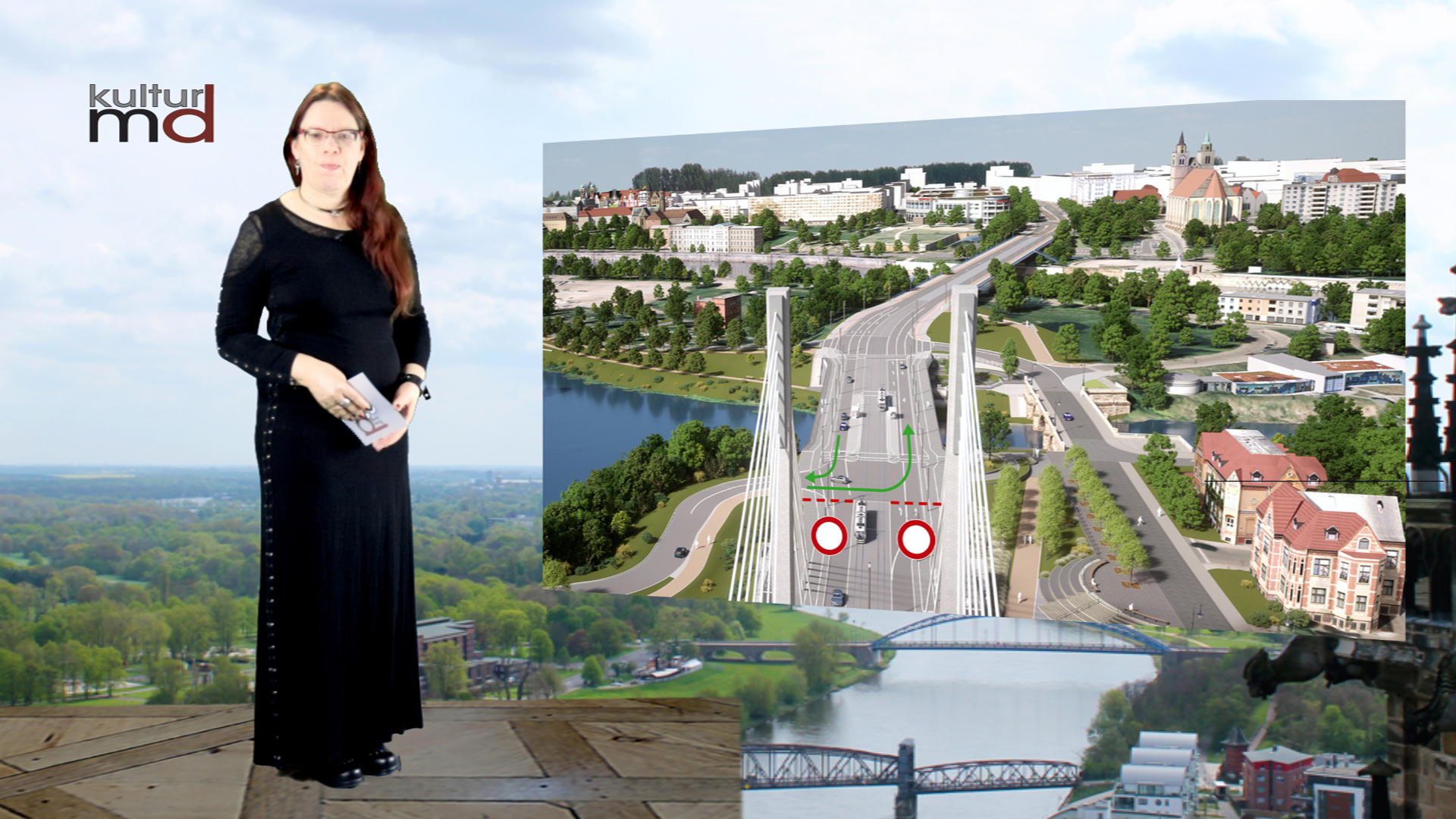 Königin-Editha-Brücke seit 4. März geöffnet