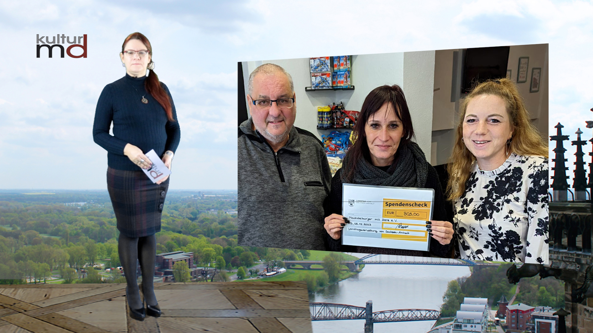 Spende an Verein „Machdeburjer mit Herz“