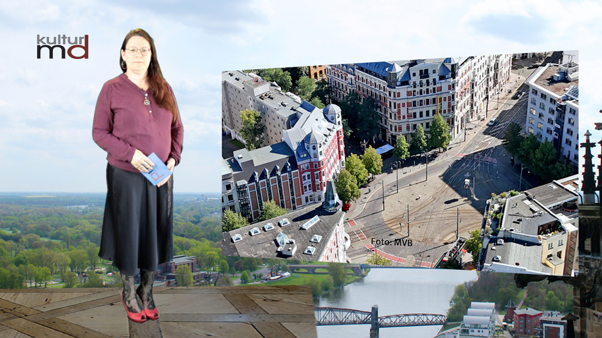 MVB-Kampagne zur Unterstützung des Hasselbachplatzes während Gleisbauarbeiten