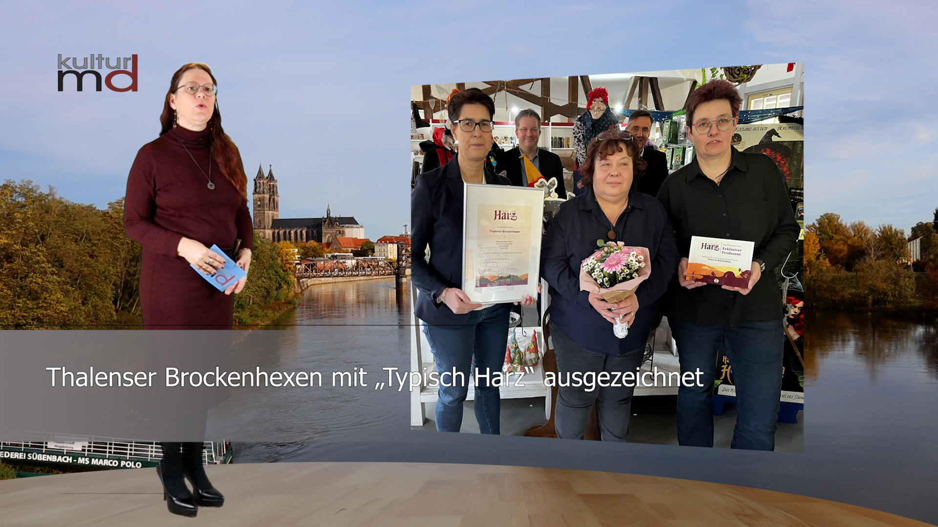 15.11.24: Thalenser Brockenhexen mit „Typisch Harz“ ausgezeichnet