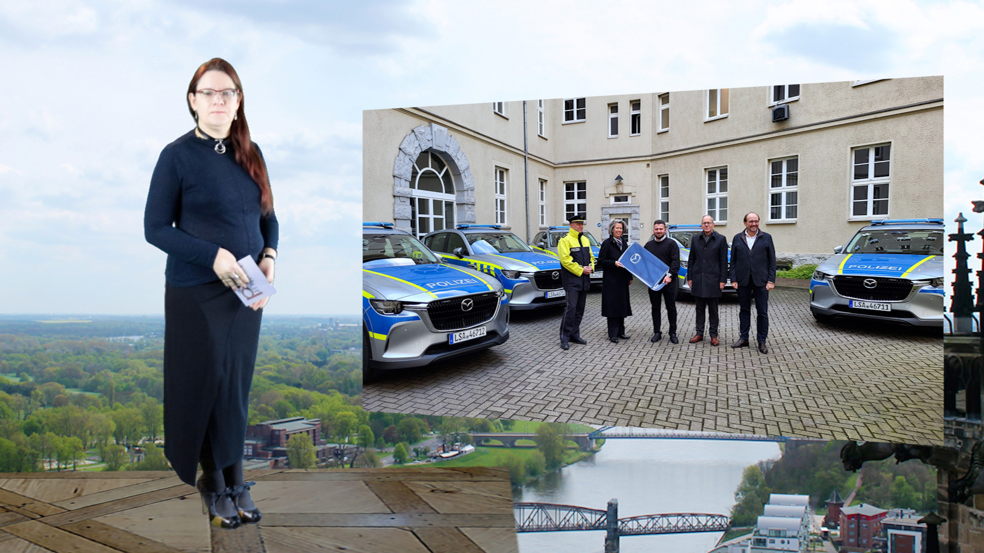 Innenministerin übergibt neue Polizeifahrzeuge