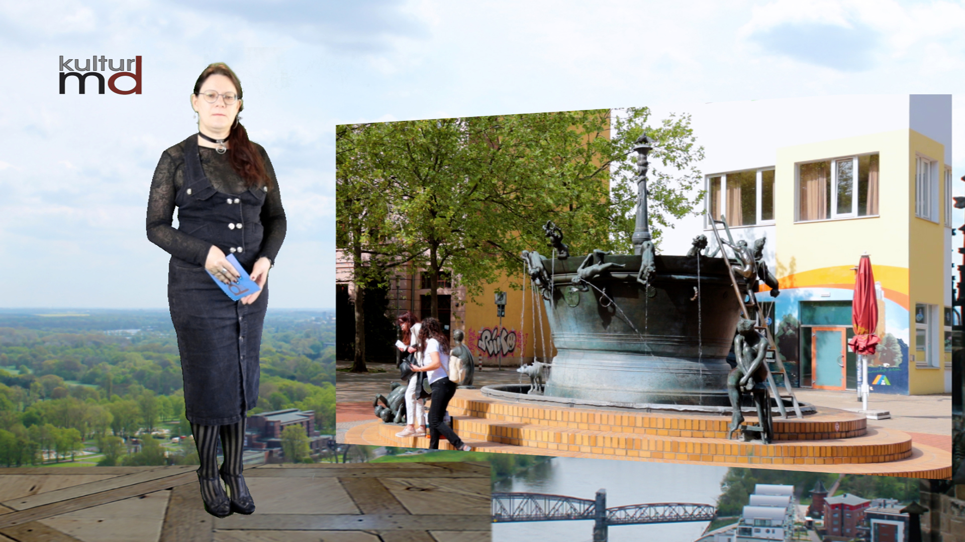 Springbrunnen und Wasserspiele sprudeln wieder