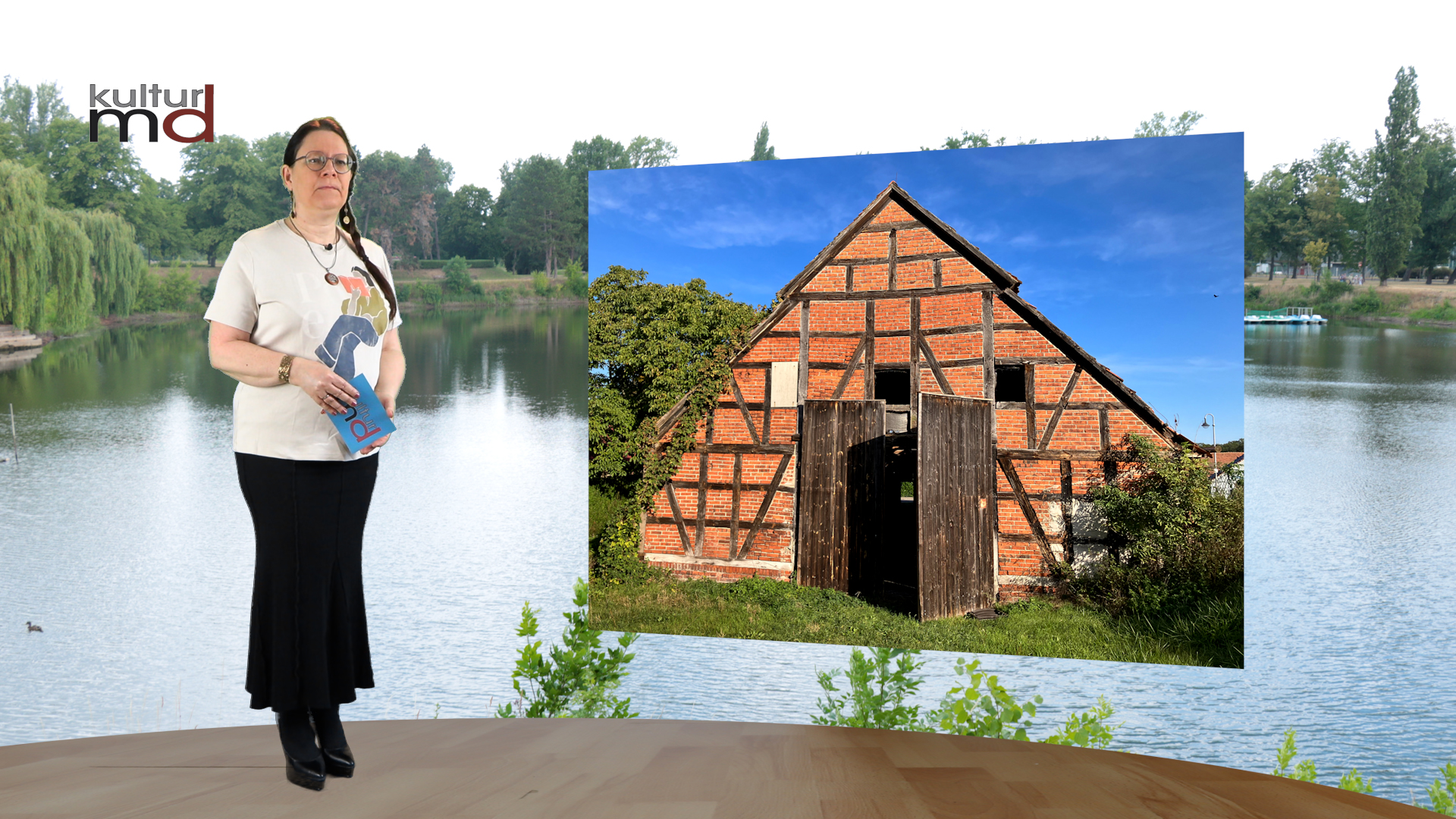 0.603.26: Notsicherung der Giebelwand am ehemaligen Stadtspeicher in Sandau