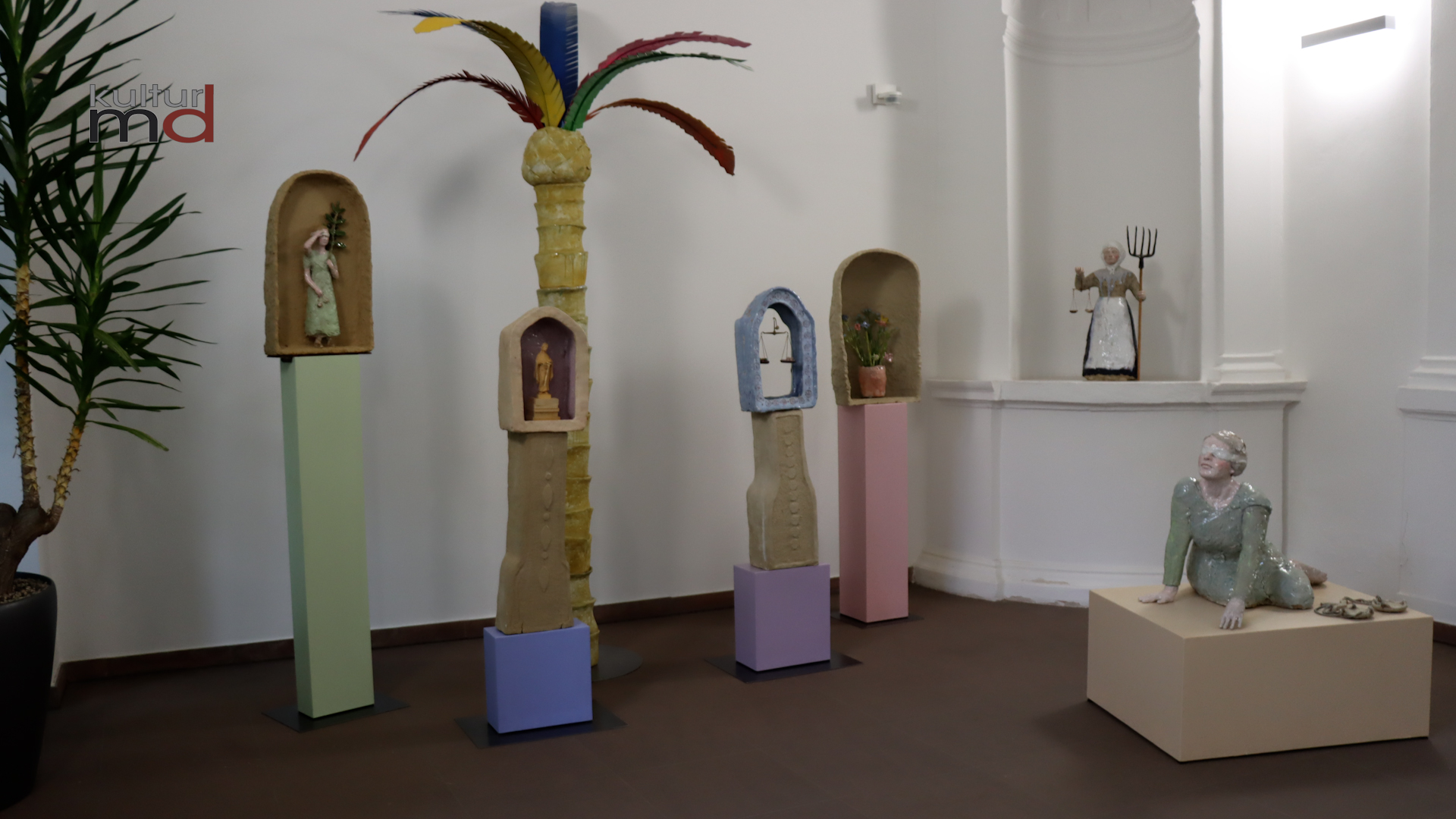 15.05.26: Kunstwerk Justizia im Ministerium für Justiz